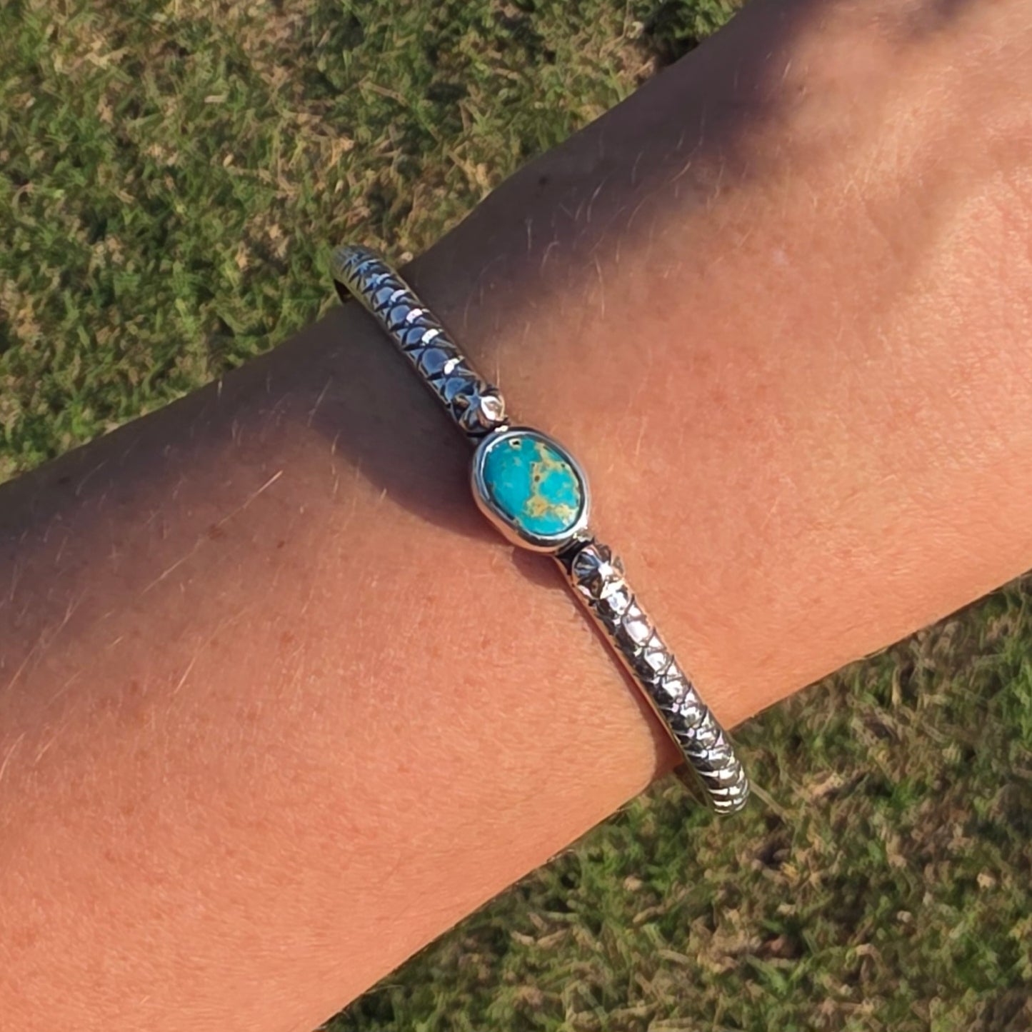 Turquoise Sterling Cuff