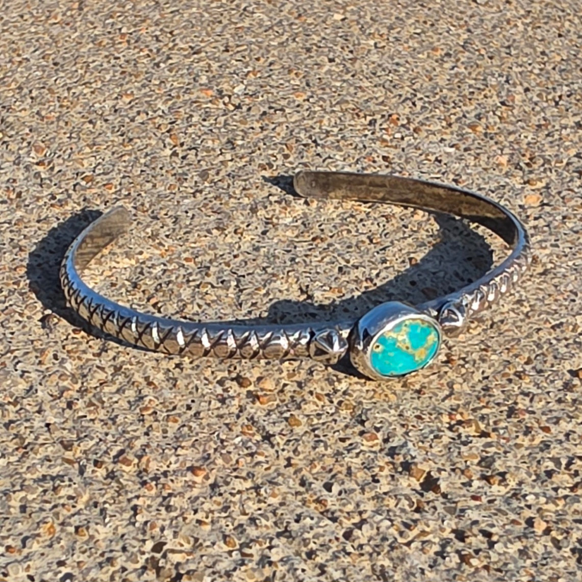 Turquoise Sterling Cuff