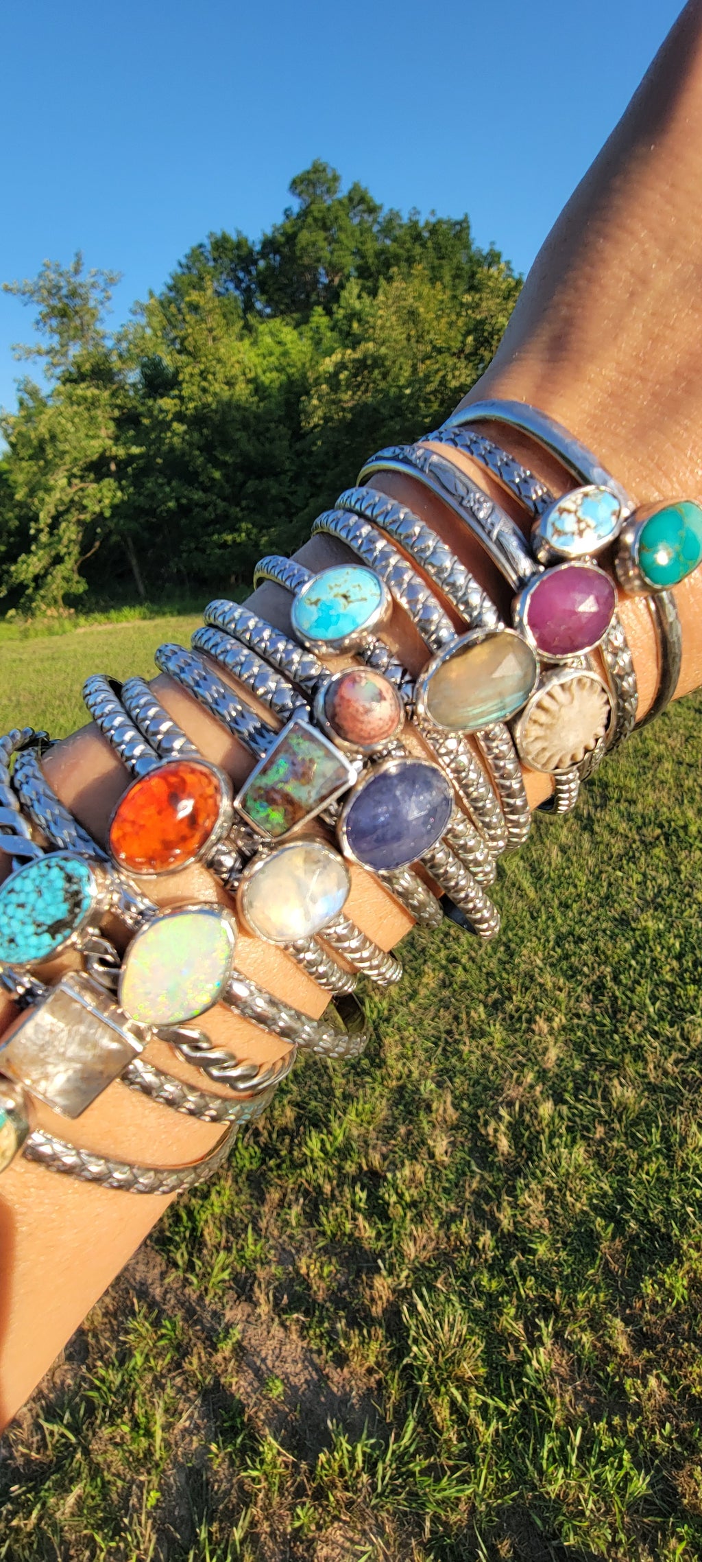 Royston Turquoise Sterling Cuff