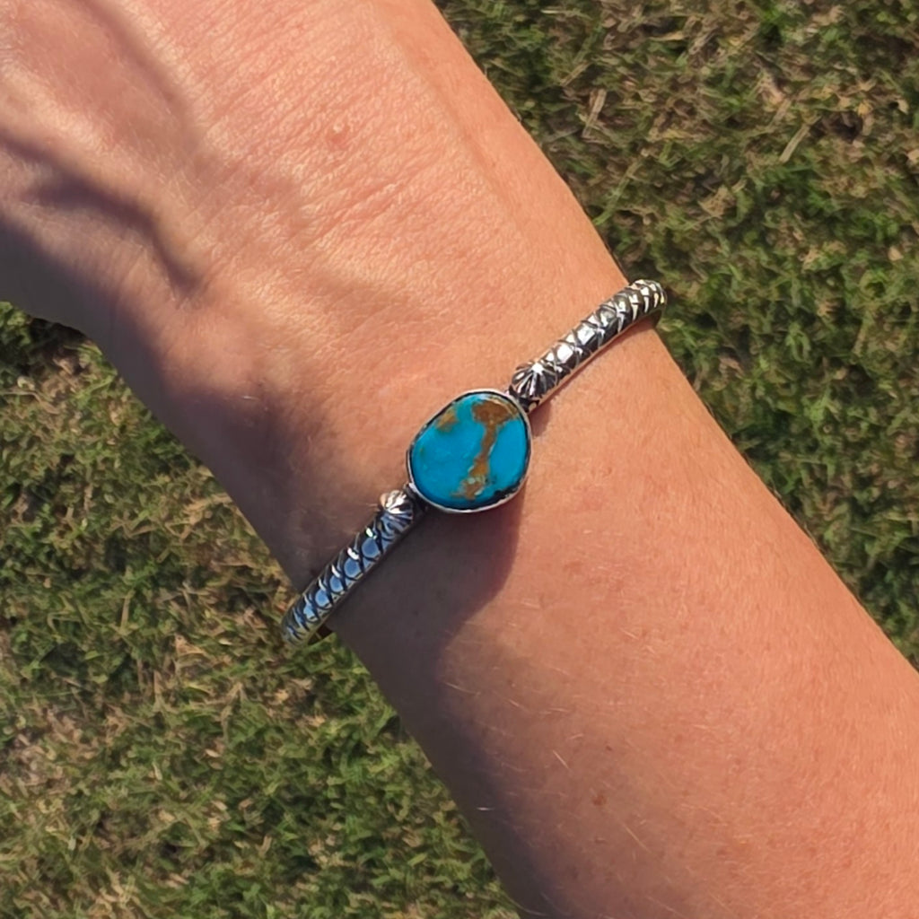 Turquoise Sterling Cuff