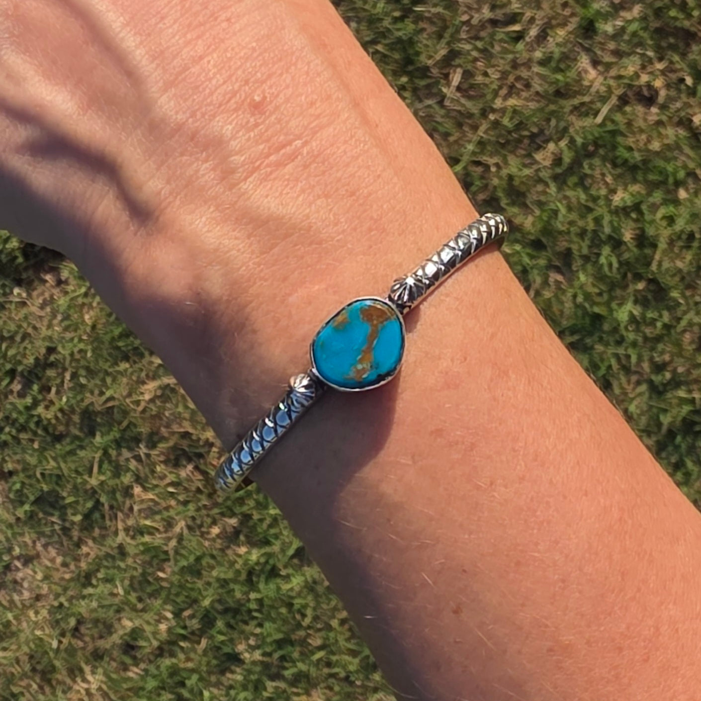 Turquoise Sterling Cuff