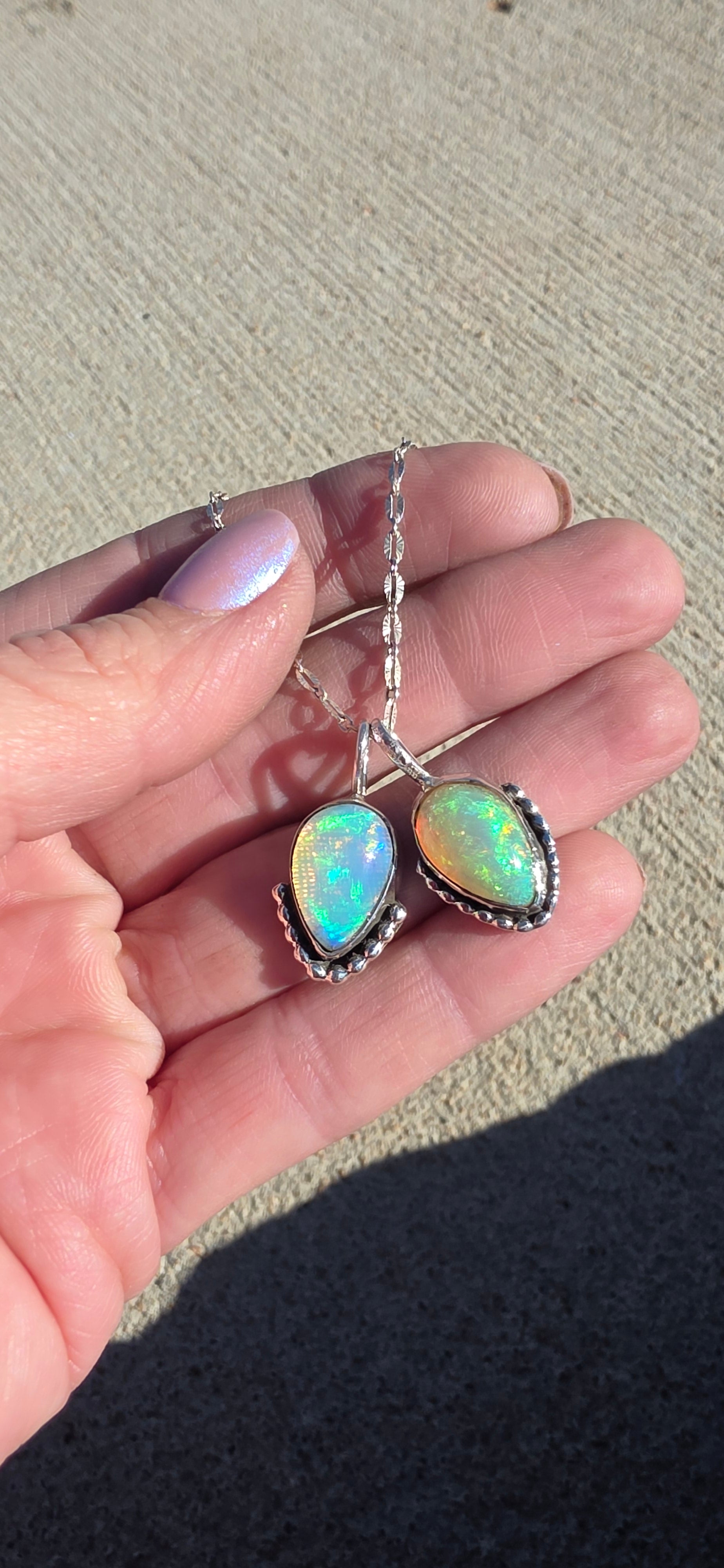 Ethiopian Opal Pendant