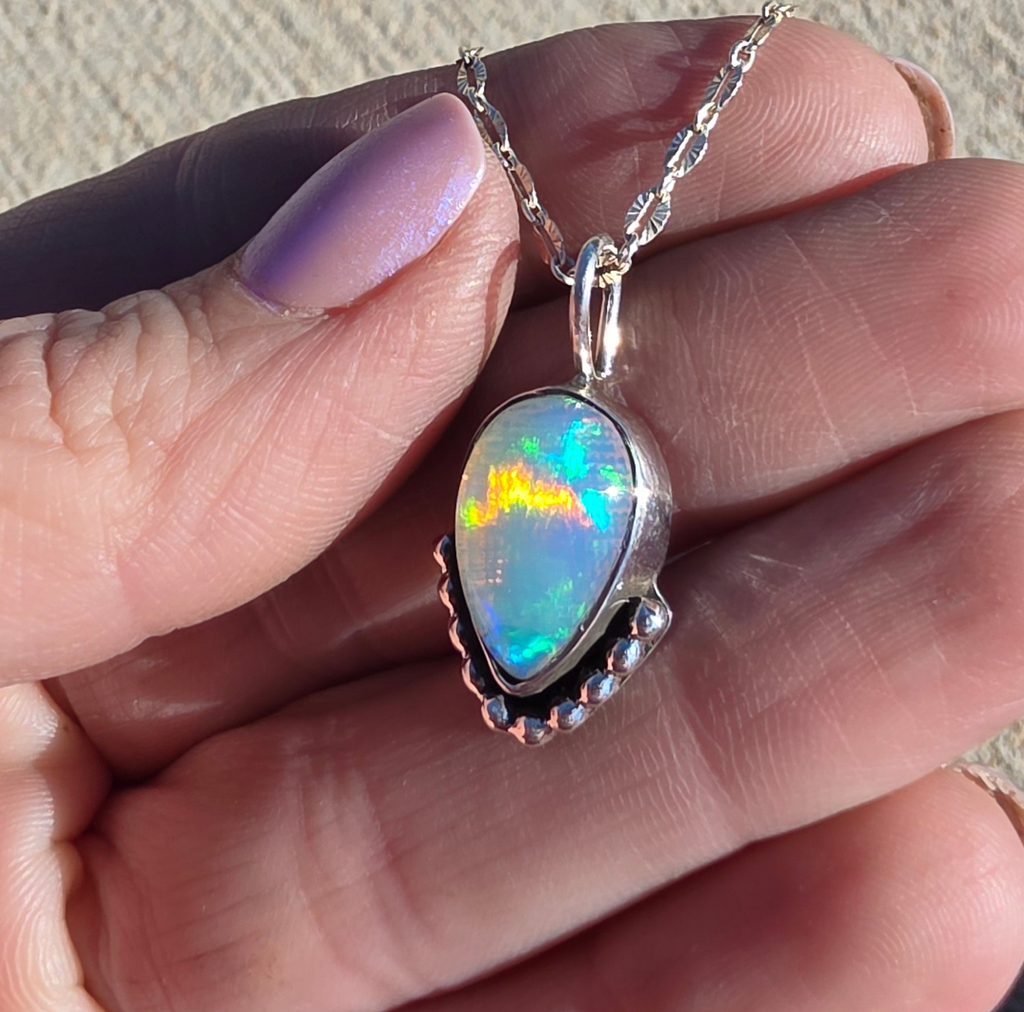 Ethiopian Opal Pendant