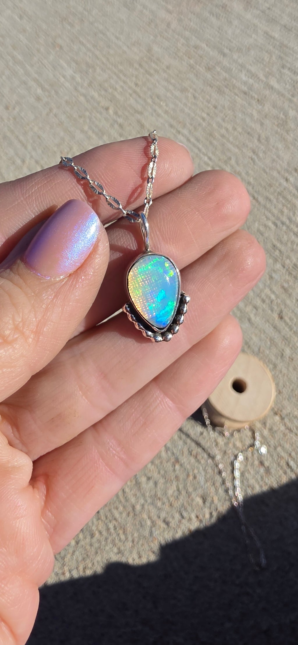 Ethiopian Opal Pendant