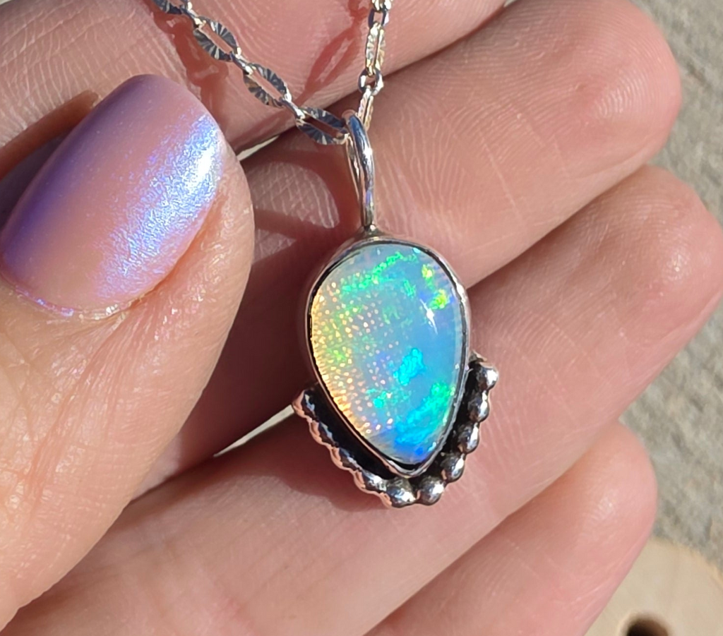 Ethiopian Opal Pendant