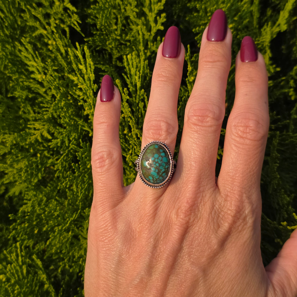 Hubei  Turquoise Ring-Size 6.25