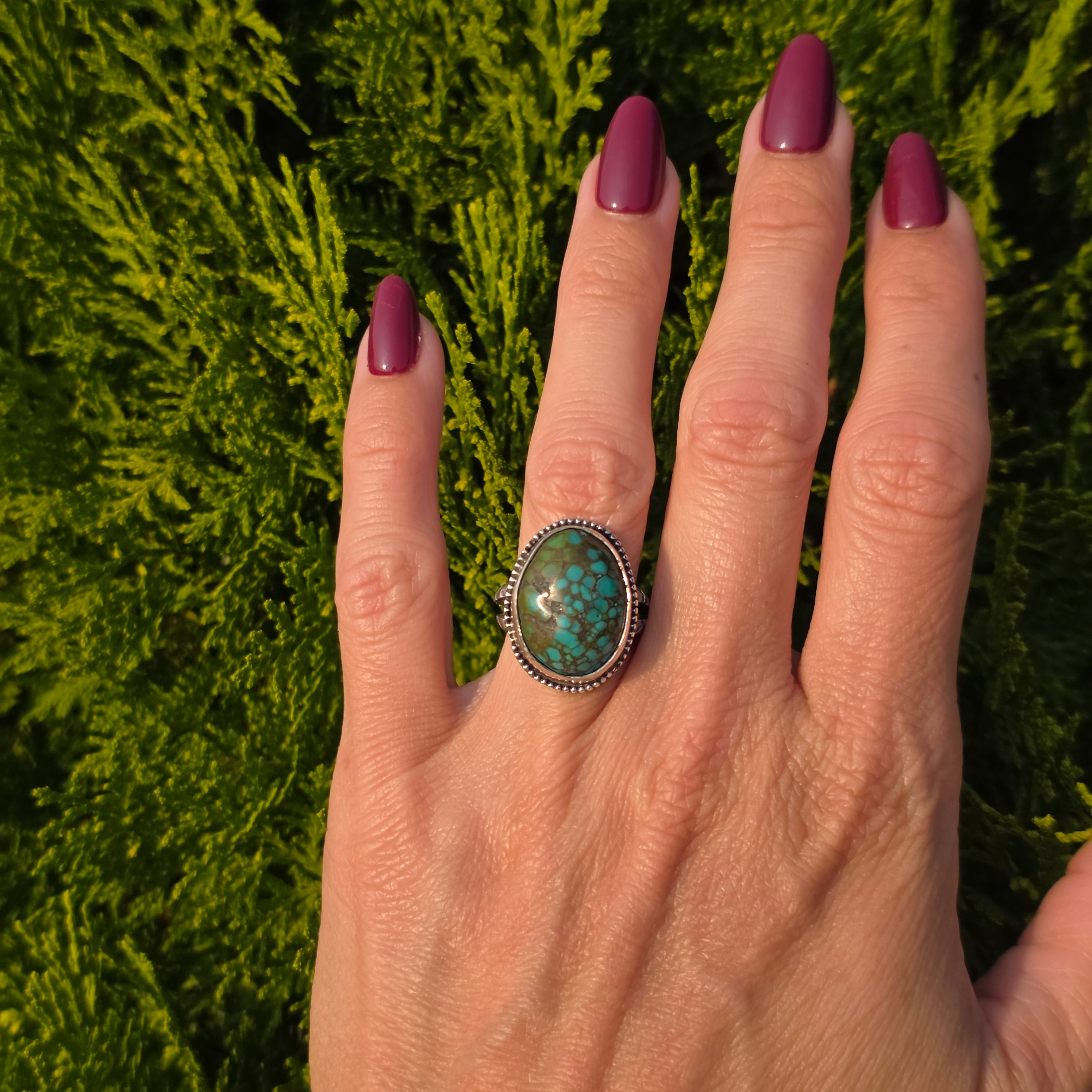 Hubei  Turquoise Ring-Size 6.25