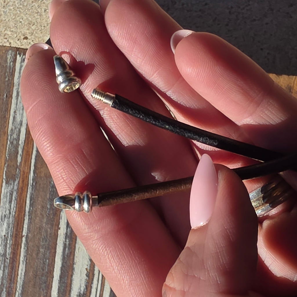 Herkimer Diamond Point Pendant Necklace