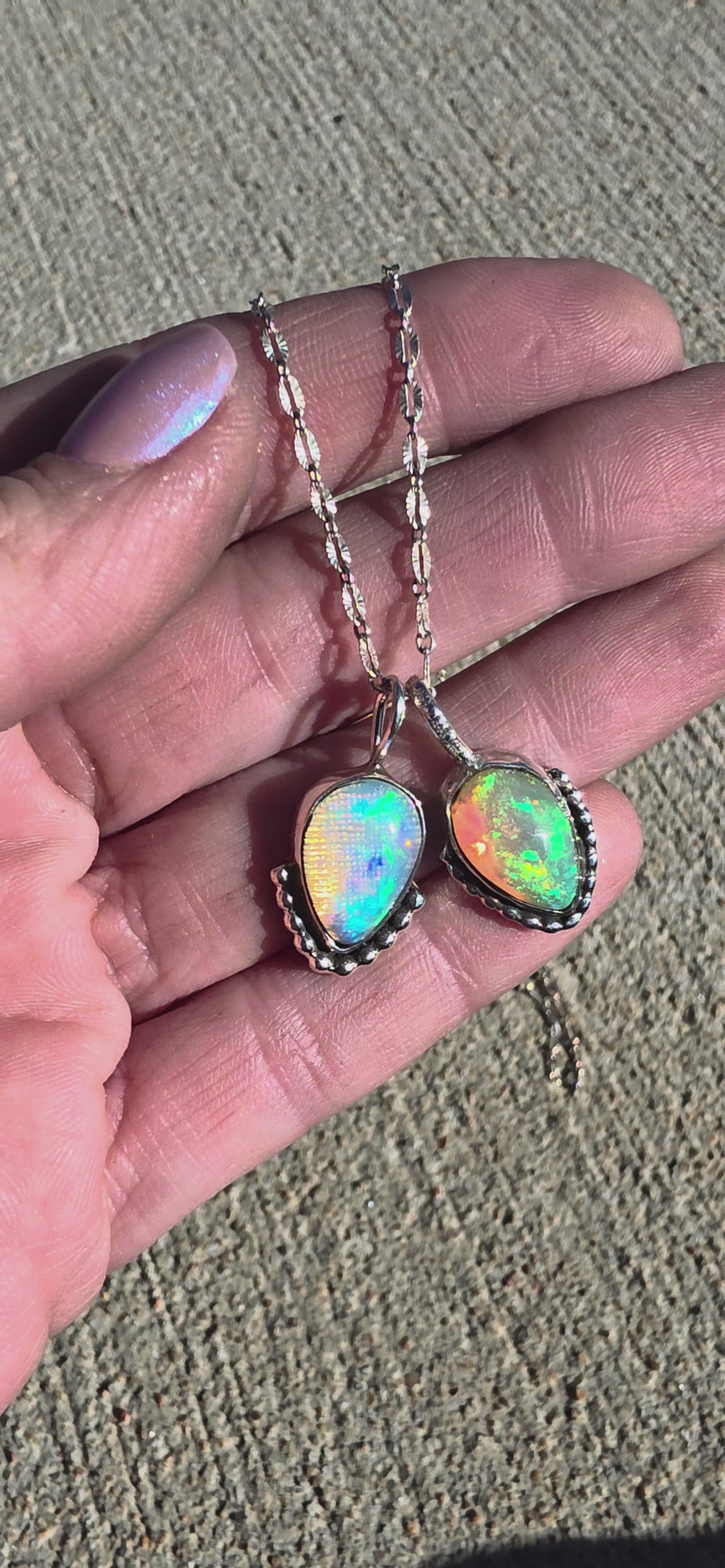 Ethiopian Opal Pendant