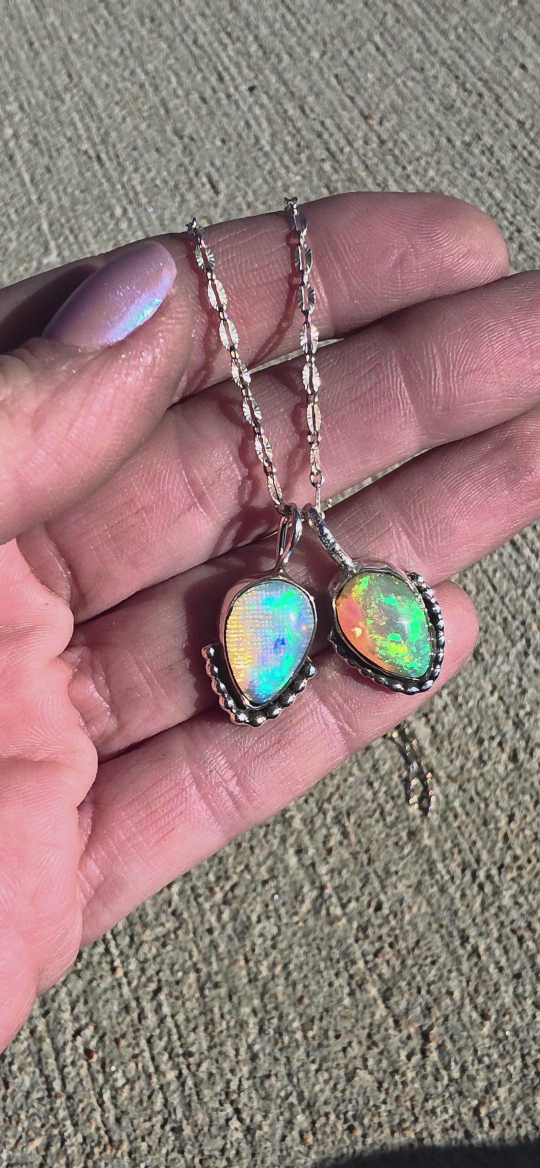 Ethiopian Opal Pendant