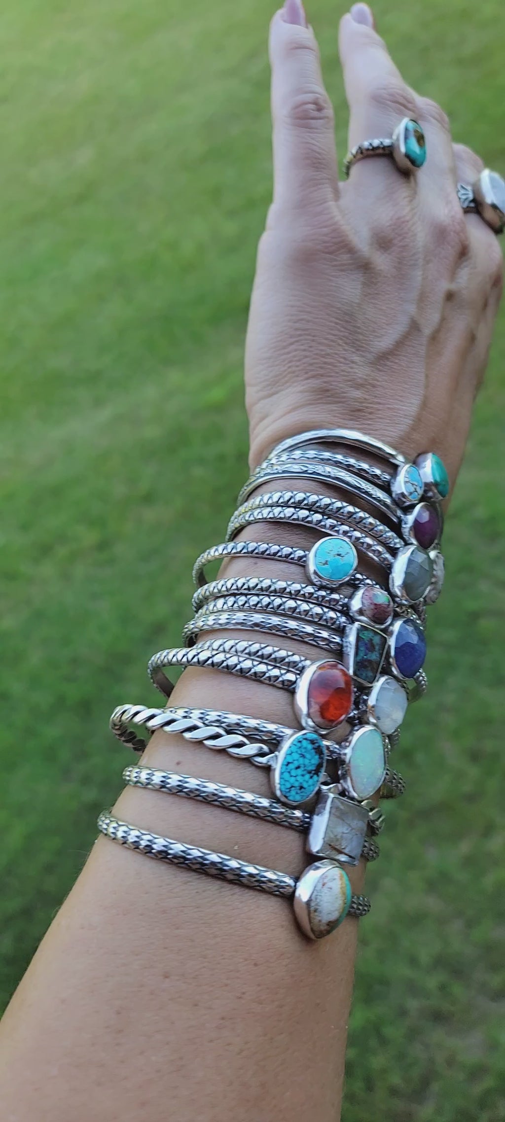 Royston Turquoise Sterling Cuff