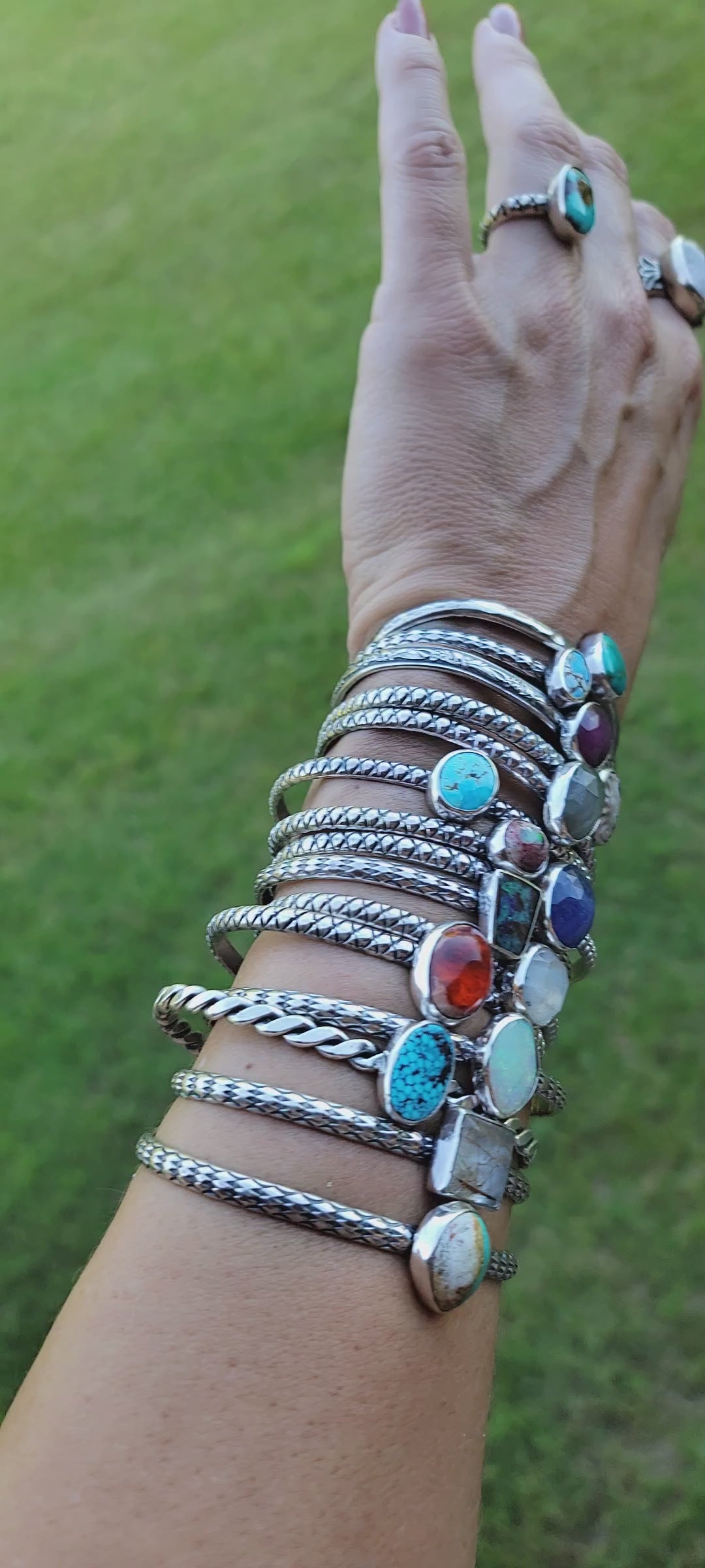 Royston Turquoise Sterling Cuff