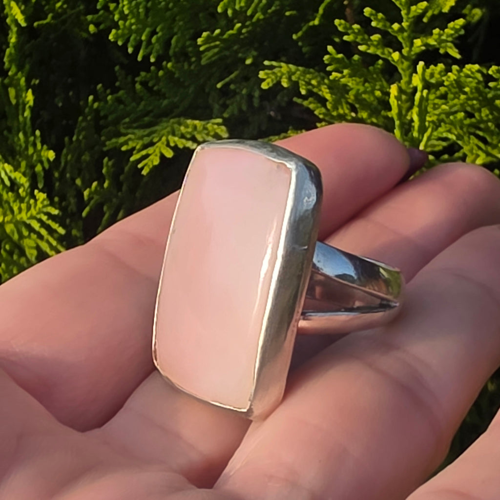 Australian Pink Opal Ring-Choose Size at Checkout