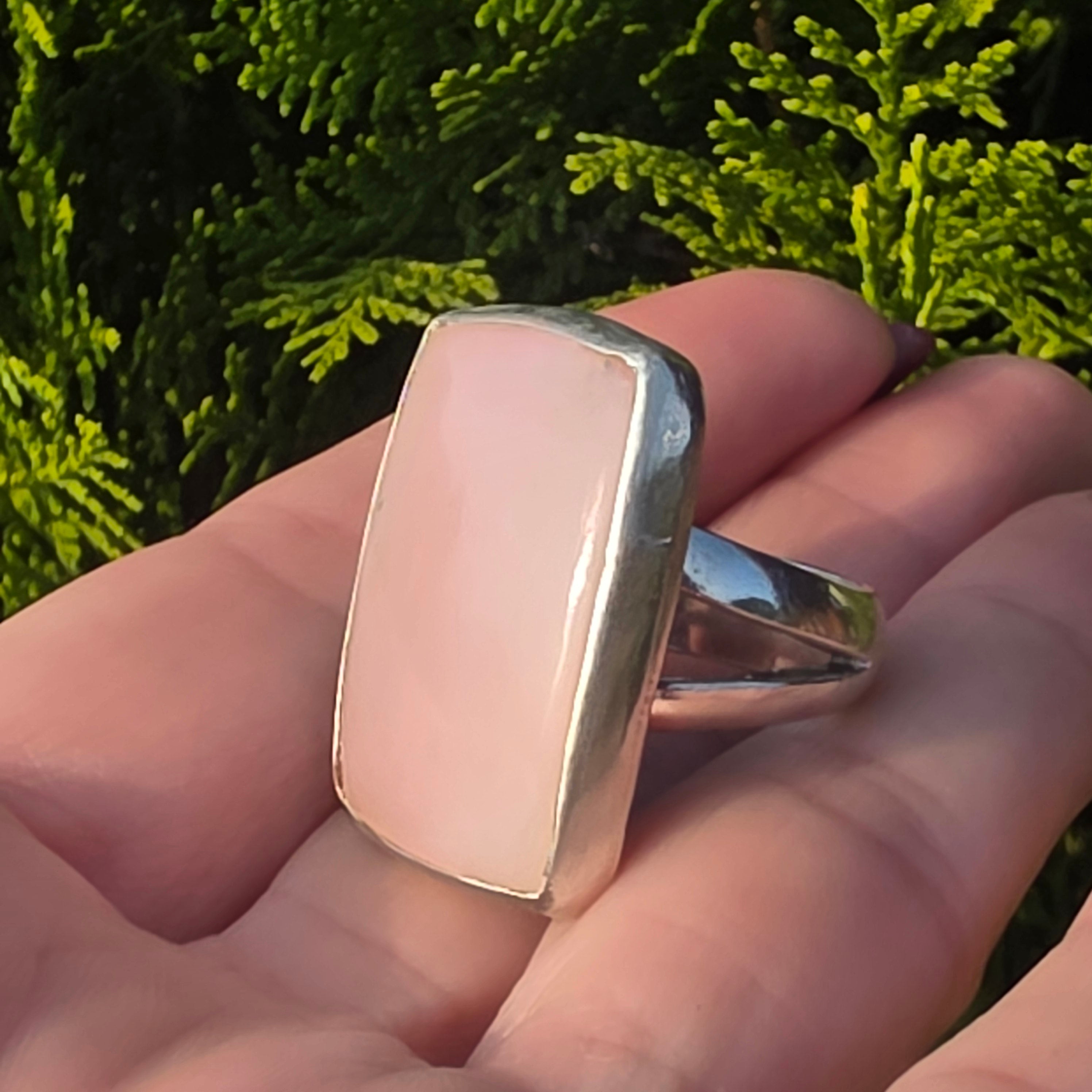 Australian Pink Opal Ring-Choose Size at Checkout