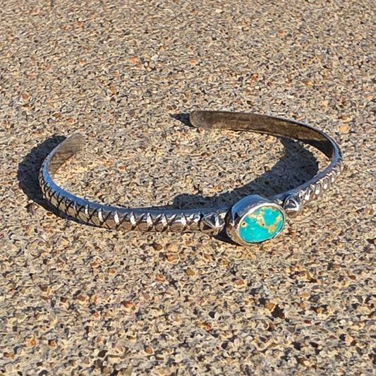 Turquoise Sterling Cuff