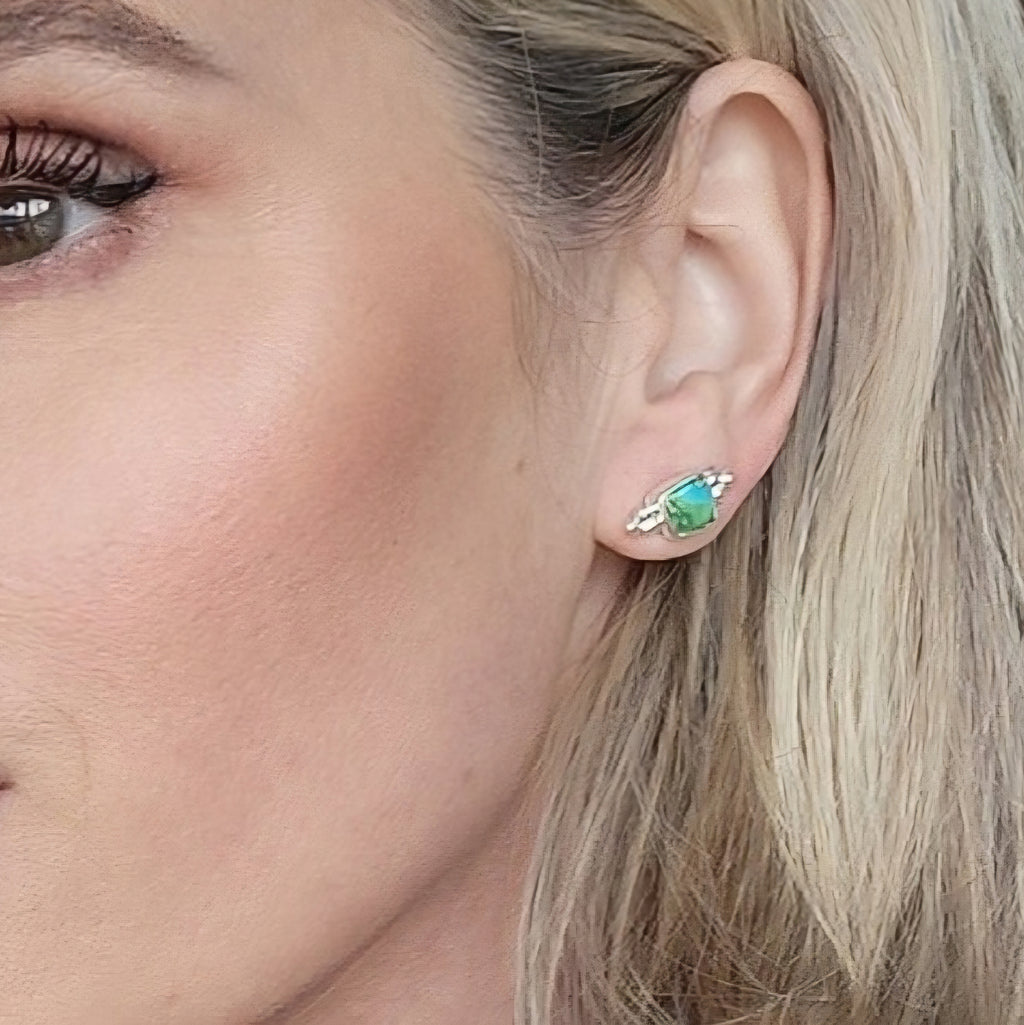 Sonoran Mountain Turquoise Studs