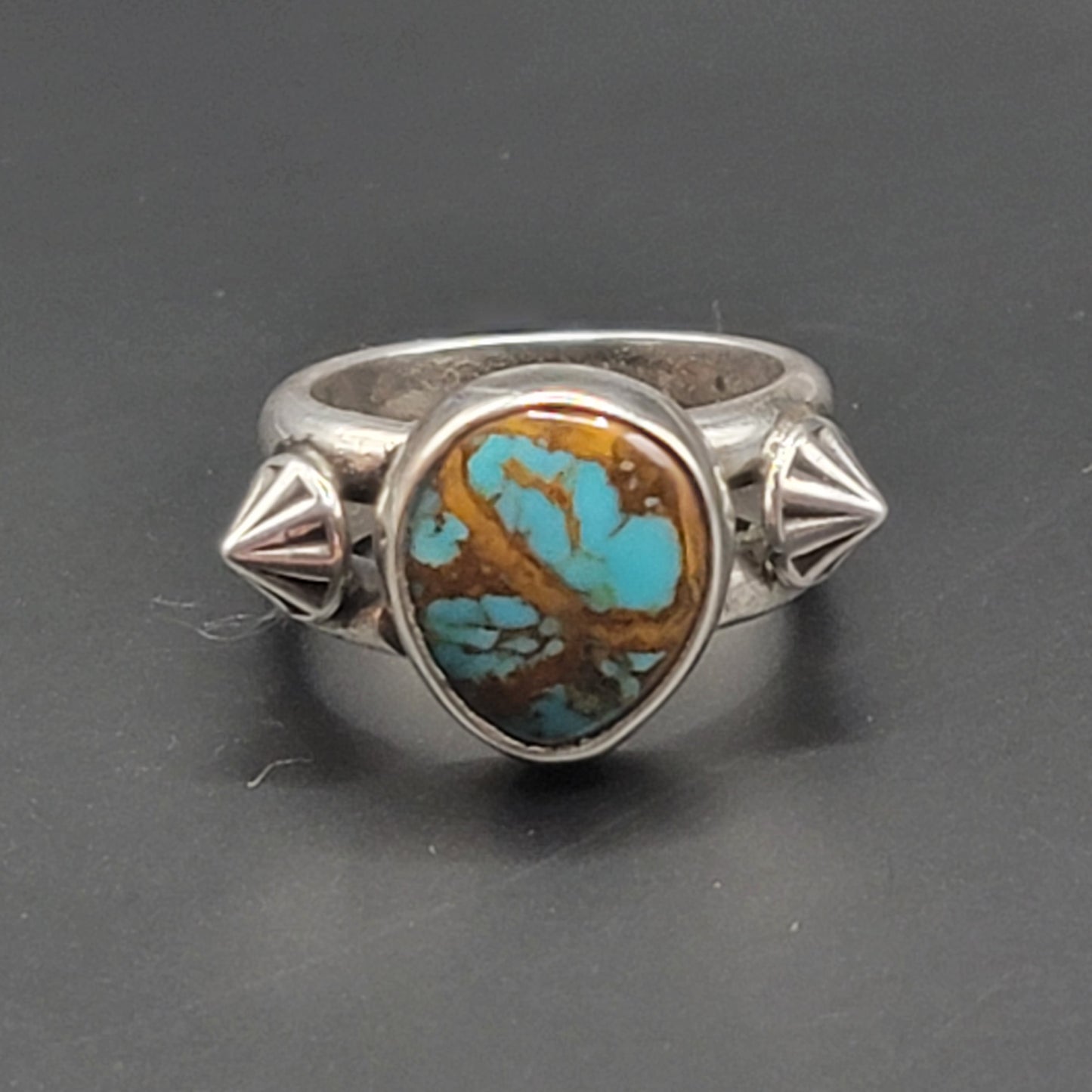 Royston Turquoise and Sterling silver ring Sz. 6.5