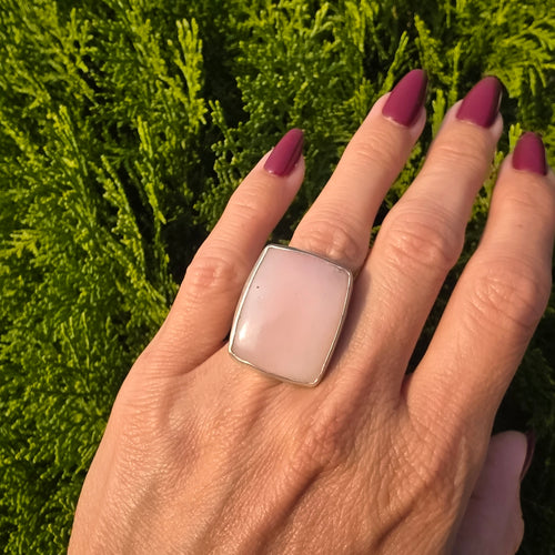Australian Pink Opal Ring-Choose Size at Checkout