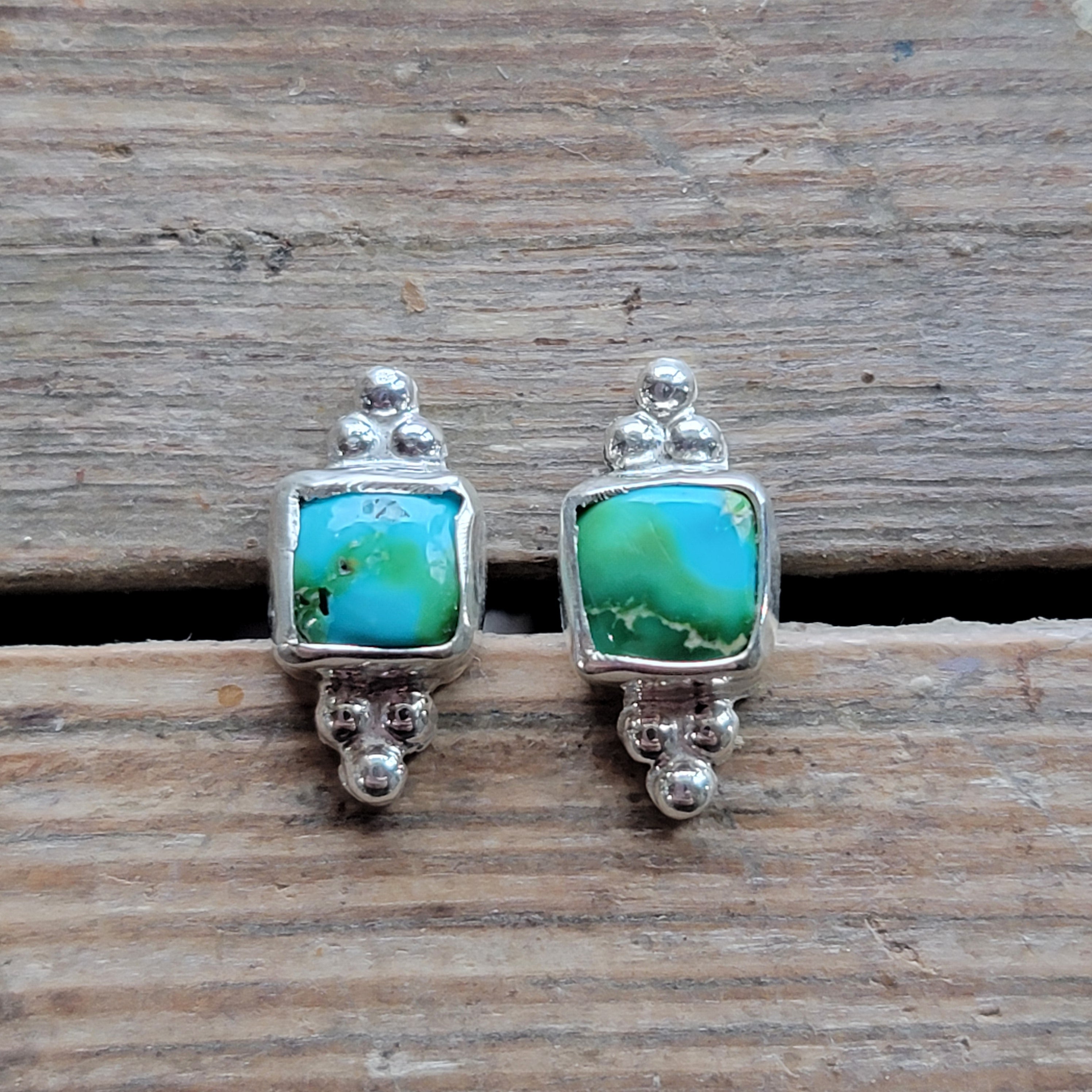 Sonoran Mountain Turquoise Studs