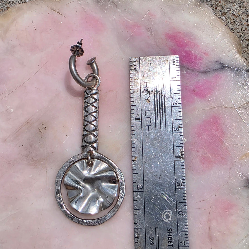 Sterling Silver Handmade Drop Earrings